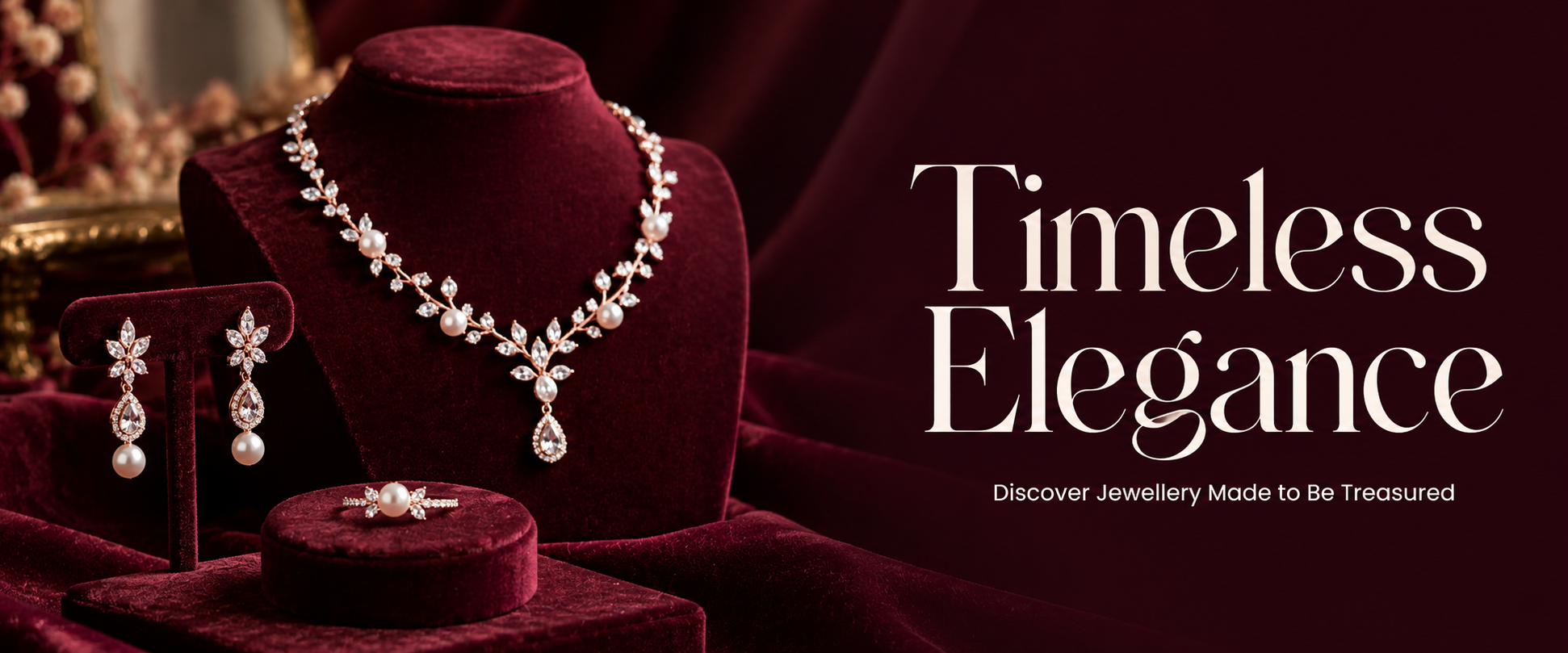 Timeless Elegance Jewelry Display